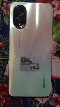 oppo a38 good condition 6 /128 daba charger available