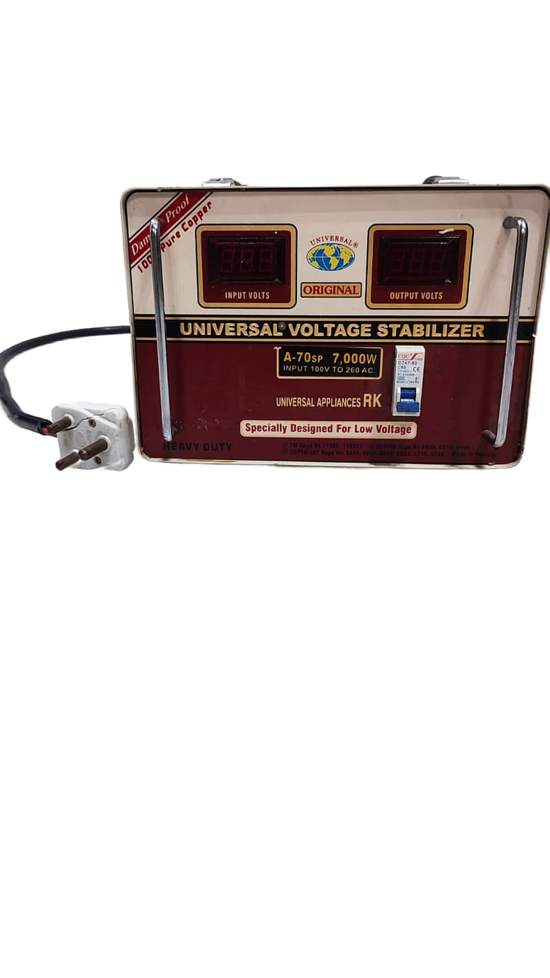 Original Universal Voltage Stabilizer A - 70sp (Energy Saver)7000 Watt 4