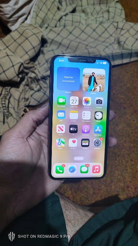 iphone xs max 64GB duo sim PTA APPROVED 1