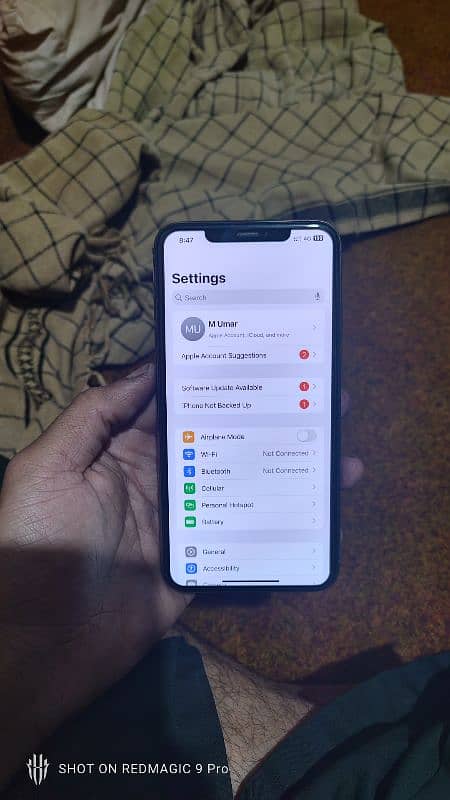 iphone xs max 64GB duo sim PTA APPROVED 2