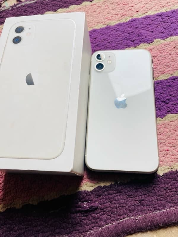 iPhone 11 with box non pta only WhatsApp num 03141936326 1