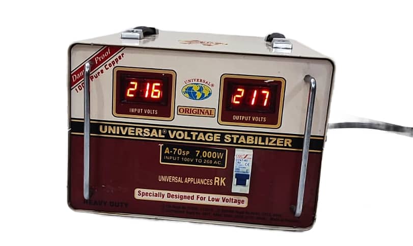 Original Universal Voltage Stabilizer A - 70sp (Energy Saver)7000 Watt 0