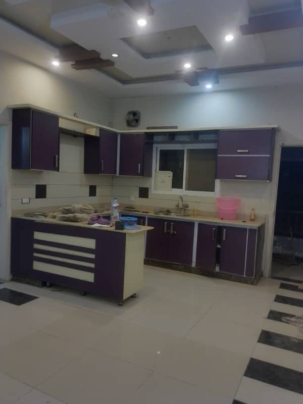 3 bed dd portion available for rent in north Karachi 6