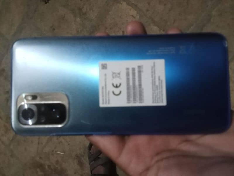 redmi note 10s with box , charge etc 2