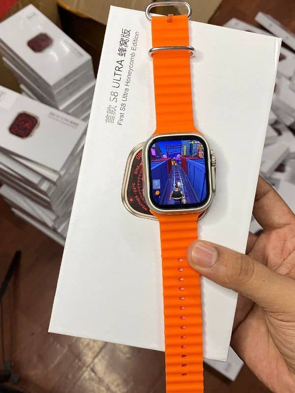 S8 ULTRA 4G SIM SMART WATCH 3