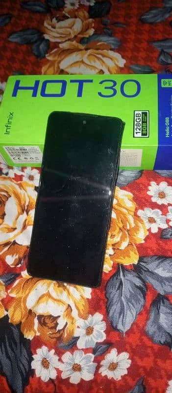 infinix hot 30 condition 10/9 working 100% 8/128gb 1