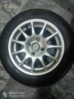 Yokohama tyer with rim 13 inch