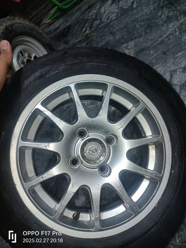 Yokohama tyer with rim 13 inch 3