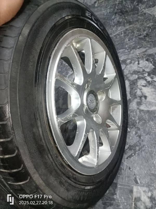 Yokohama tyer with rim 13 inch 4