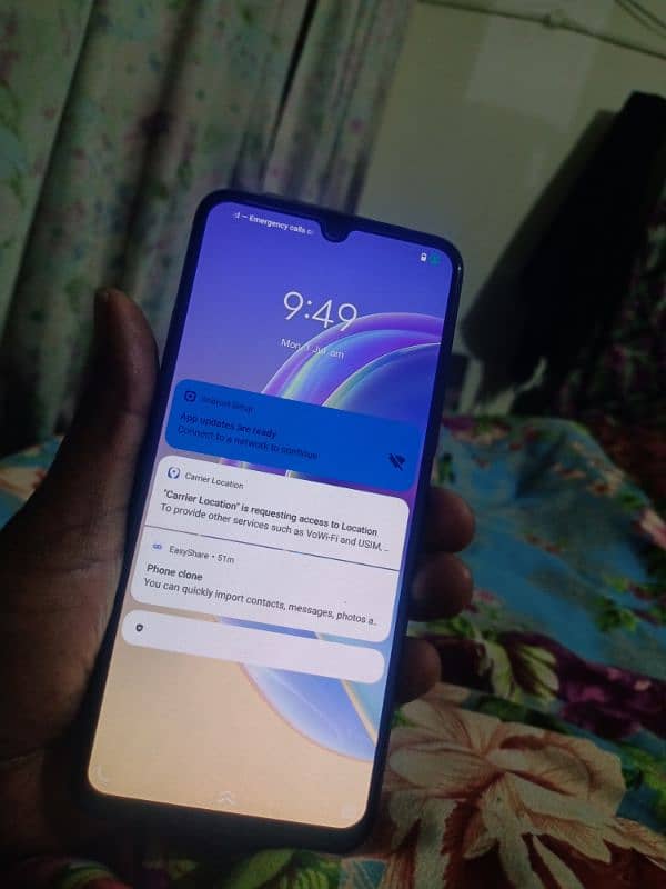 vivo v21e with box and charger condition 10 by 9 1