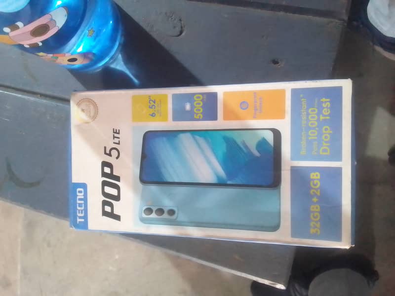 Tecno 5LTE with box 0