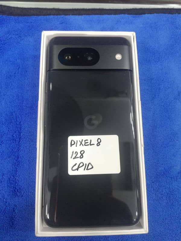 Google pixel 8 Black 128 gb pta 1