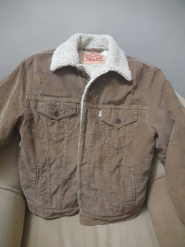 original LEVIS jeans style corduroy jacket 0