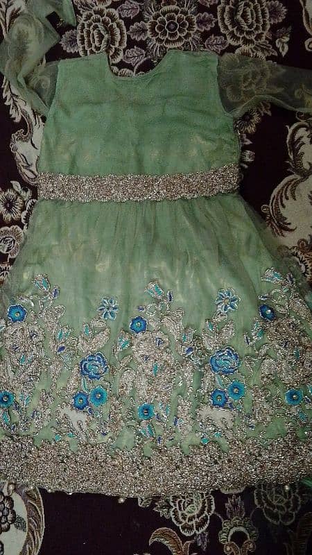 beautiful dress with sharara 2