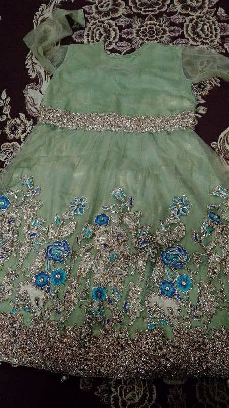 beautiful dress with sharara 3