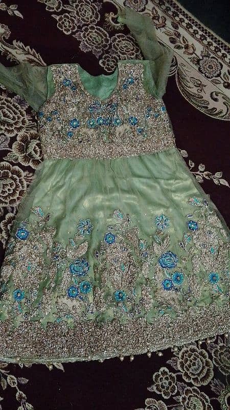 beautiful dress with sharara 4