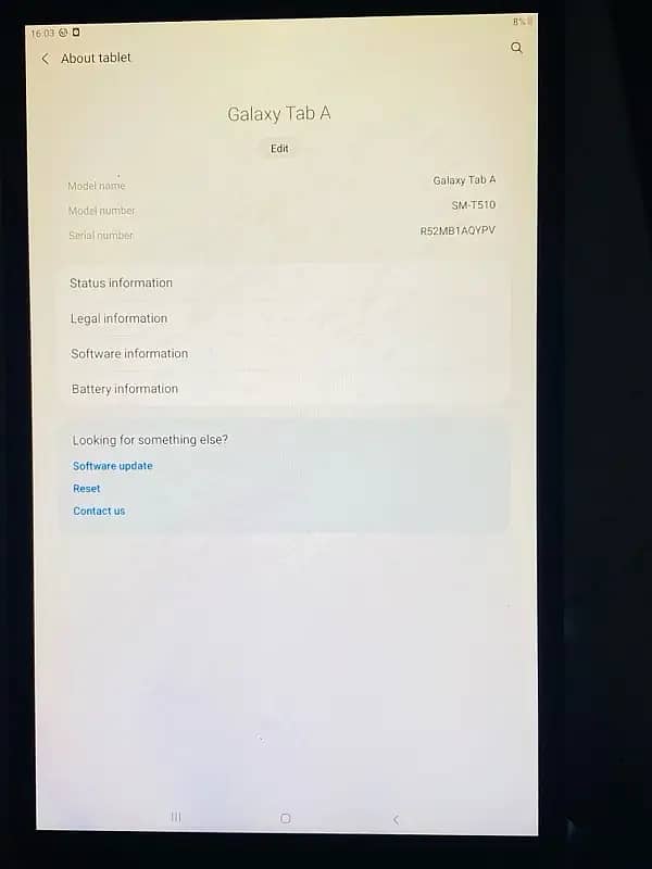 Samsung tablet Good condition 2