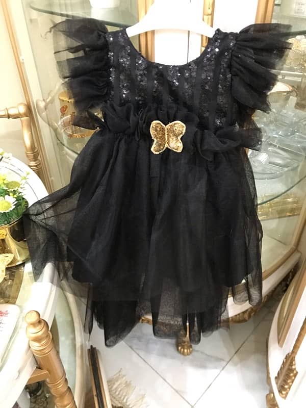 frock black baby girl 0