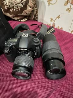 CANON 60D CAMERA WITH 2 LENS