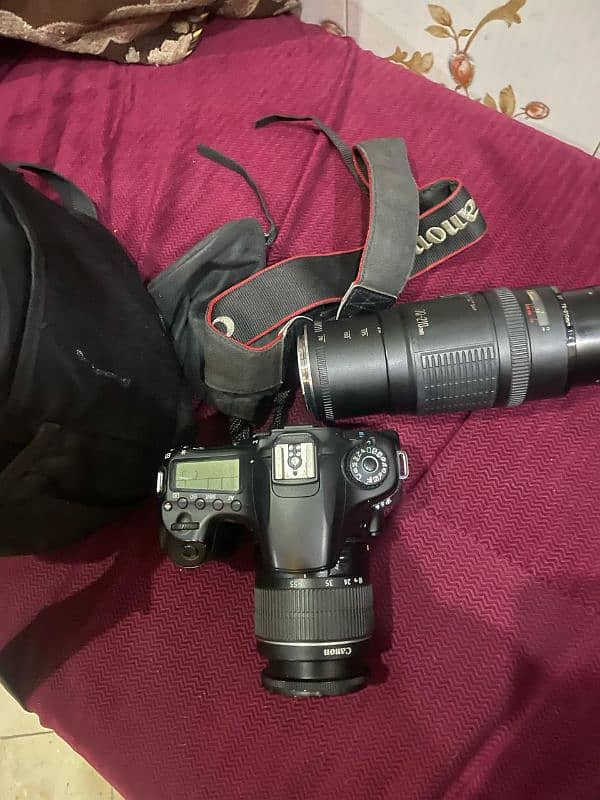 CANON 60D CAMERA WITH 2 LENS 2