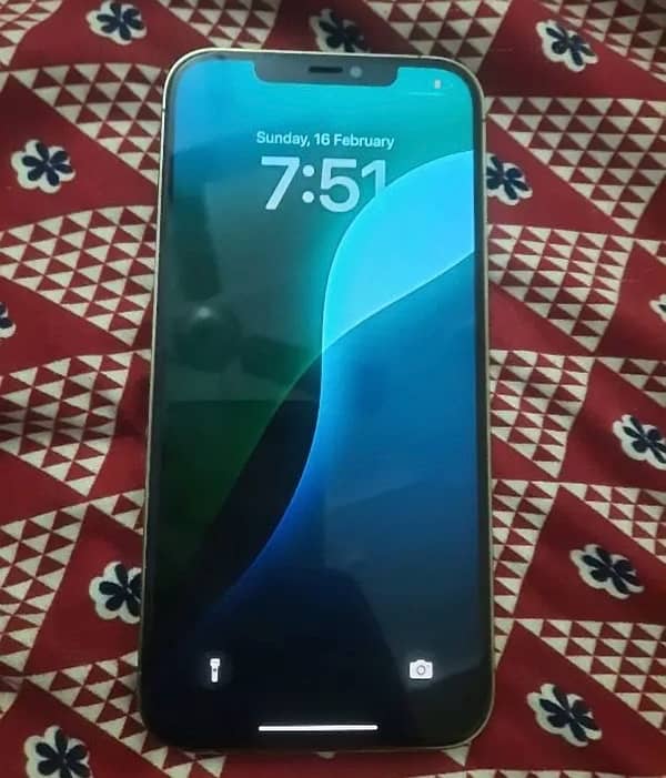 iphone 12 pro max non pta read ful ad lifetime sim working pakage 0