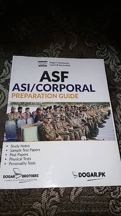 ASF ASI/Corporal preparation book