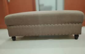 Rectangle Bench Backless Sofa