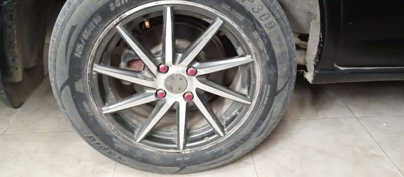 beautiful unique style light weight alloy rims 15 inch 03142596871 4