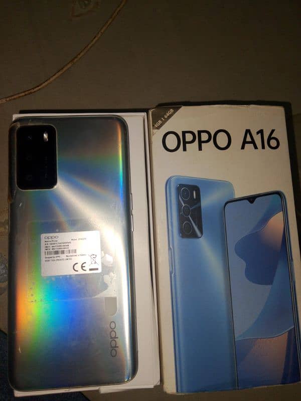 OPPO a16 ram 4 rom 64 condition 10/10 0