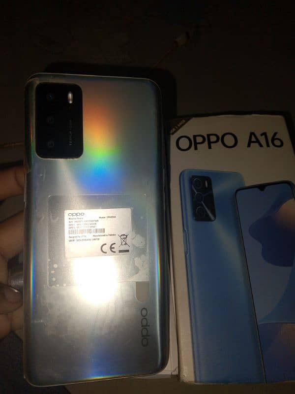 OPPO a16 ram 4 rom 64 condition 10/10 1