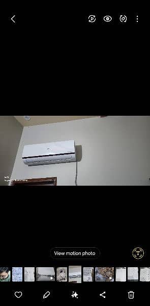 haier 1 ton inverter 12lfc. 2 split ac for sale almost new less used 0