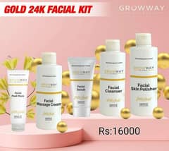 Grow Way Facial kit / 24K Gold Facial kit