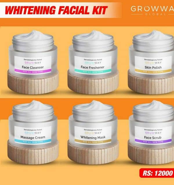 Grow Way Facial kit / 24K Gold Facial kit 1