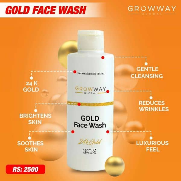 Grow Way Facial kit / 24K Gold Facial kit 11