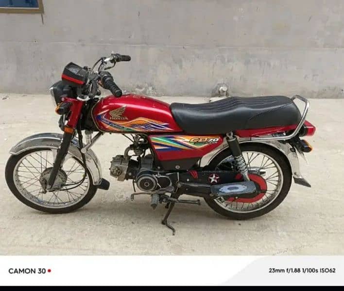 Honda CD 70 2019 Model 2020 Register 0