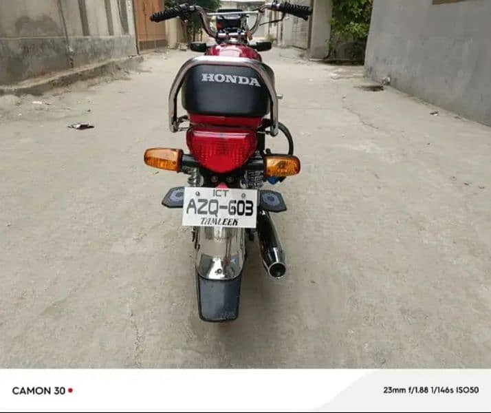 Honda CD 70 2019 Model 2020 Register 2