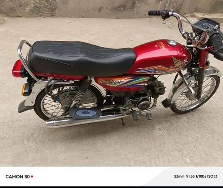 Honda CD 70 2019 Model 2020 Register 4