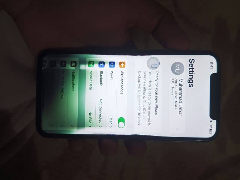 Iphone X non pta 64 GB battery health 100 back panel damage 7