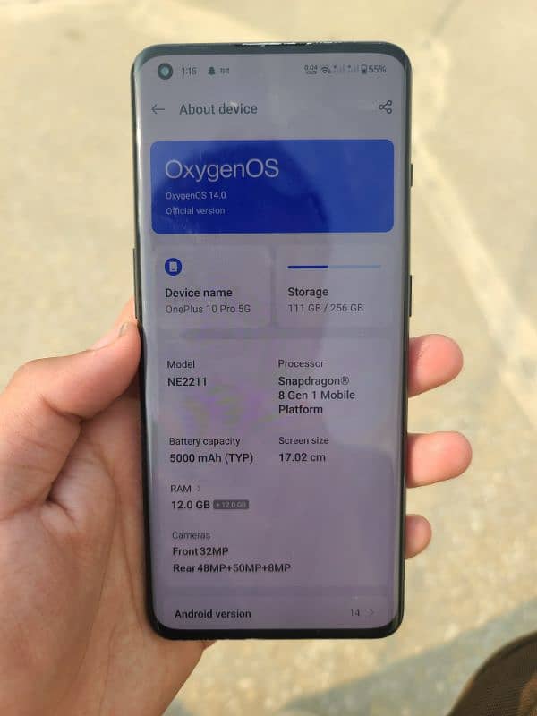 Oneplus 10 pro 12/256 7