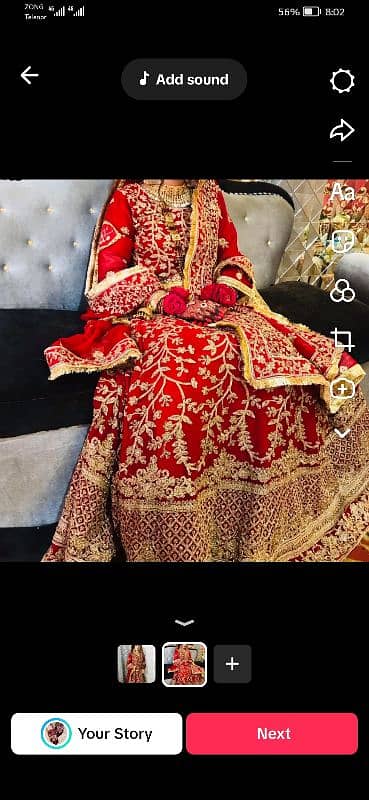 bridle lehenga 1