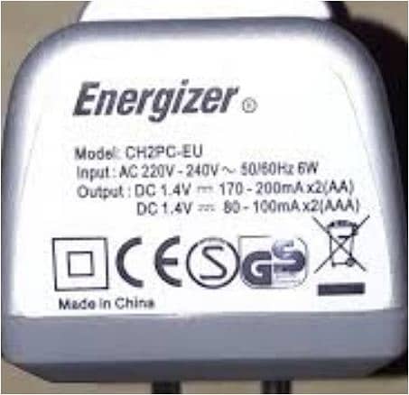 Energizer Battery Charger for AAA ans AA Size Pencil Cells 7