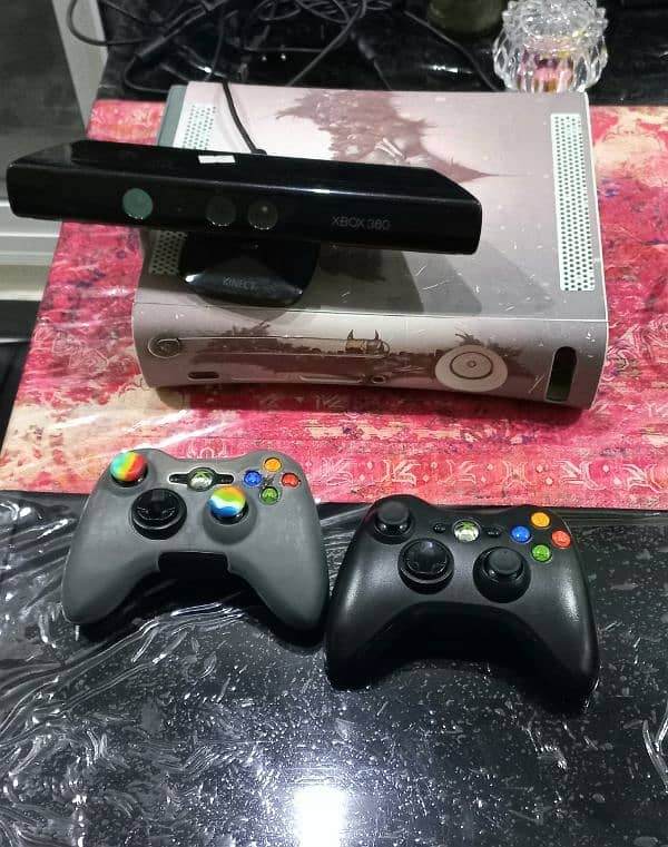 xbox 360 with kinnect 0