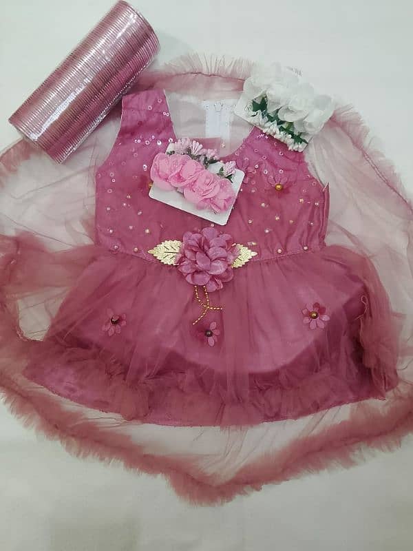 Fancy Frock / Net Frock / Girls Frock / Babies frock 4