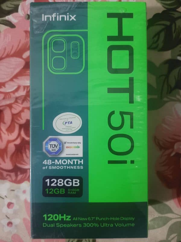 Infinix hot 50i 6/128 3