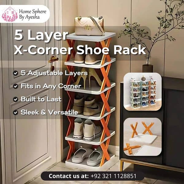 5 layers Shoe Rack High Quality 0