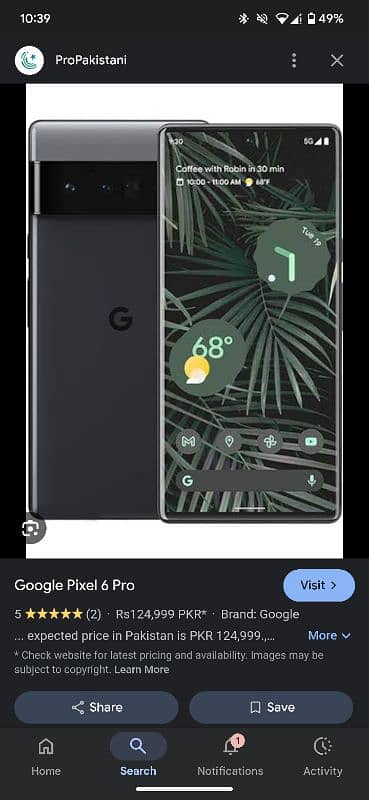 pixel 6 pro dual sim 0