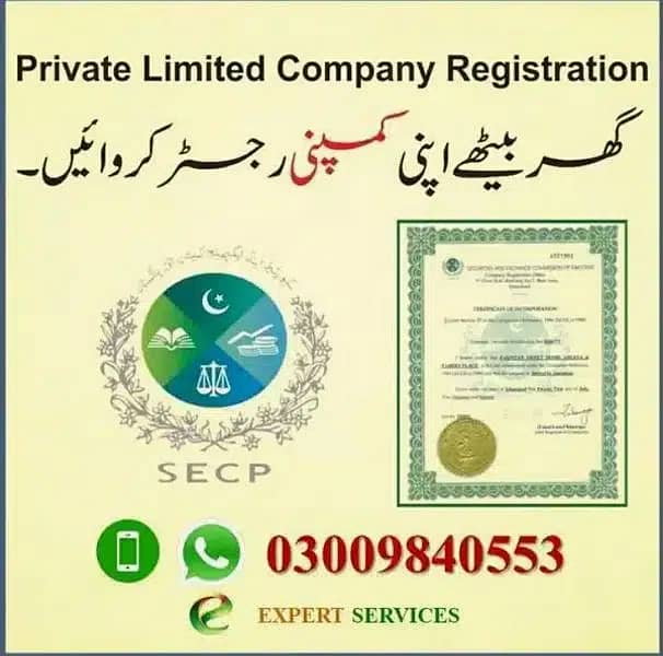 0300_9840553 Income Tax, NTN, efiling, Sales Tax, Company Registration 0