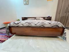 Solid Wood Bed For Sale