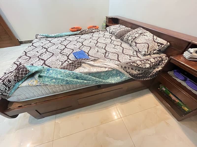 Solid Wood Bed For Sale 7