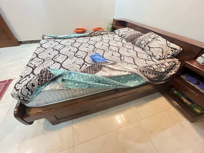 Solid Wood Bed For Sale 8